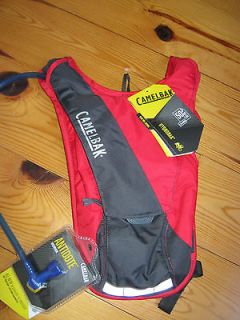 CAMELBAK HYDROBAK HYDRATION BACKPACK, RED / CHARCOAL, BRAND NEW
