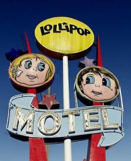 Lollipop Motel sign,Wildwood,New Jersey