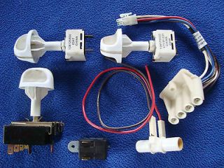 Kenmore Electrolux Frigidaire parts lot 3 switches 1 buzzer 1 