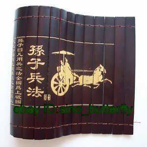 Collectables famed CHINESE OLD Bamboo Book The Art of War ,SIZE 