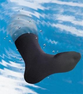 2190 NEW SEAL SKINZ BLACK WATERPROOF ALL SEASON SOCKS; MEDIUM   XLARGE