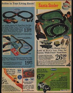 1968 ad Tonka Marx Toys Trucks Aurora Race Car Set Remco Mighty Mike 