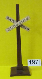 vintage railroad crossing sign in Railroadiana & Trains