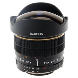 Rokinon 8 mm F/3.5 Aspherical Lens For Nikon