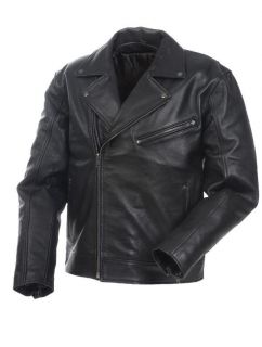 MENS PREMIUM LEATHER JACKET, FROM THE HOUSE MILWAUKEE MOSSI POLICE 20 