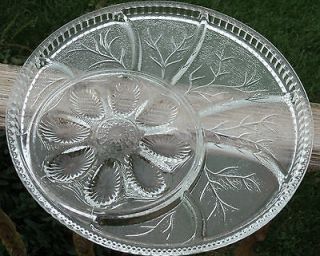 carnival glass platter in Contemporary (1940 Now)