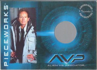 Alien Vs Predator   PW 2 Lance Henriksen as Weyland Costume Card