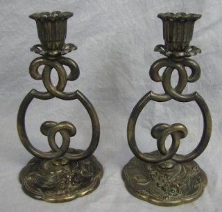cast iron candlesticks in Collectibles