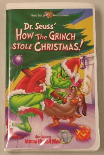 How the Grinch Stole Christmas (VHS, 2000, Clam Shell)