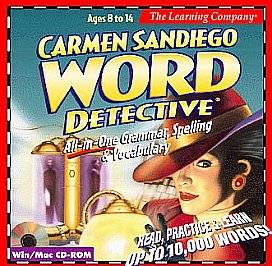 Carmen Sandiego Word Detective PC