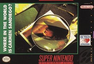 Where in the World is Carmen Sandiego Super Nintendo, 1993