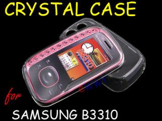   Clear Plastic Cover Hard Case for Samsung GT B3310 Corby Mate YVCC436