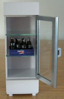 Dollhouse Mini Cooler w/ 1 Case of Pepsi