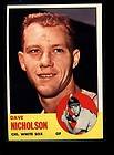 1963 Topps 234 Dave Nicholson Chicago White Sox PSA 9 MINT none higher 