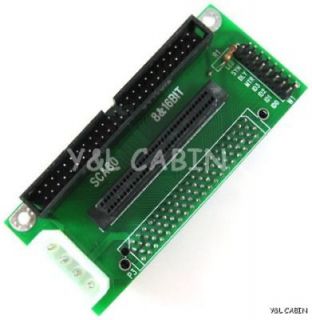 SCA 80 to 68/50 Ultra SCSI I/II/III Adapter Converter