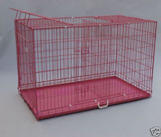 New Suitcase Folding Dog Cage Pet Crate Cat Kennel