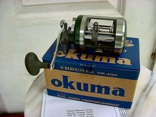 Okuma Chromer CR 400 Right Hand Heavy Duty Reel