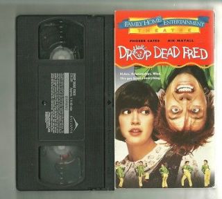 DROP DEAD FRED R Mayall P Cates RARE VHS