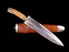 VERY NICE LARGE ENGLISH HUNTING BOWIE KNIFE 19TH CENTURY