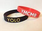 YOLO You Only Live Once YMCMB Combo Bracelet Wristband Combo Young 