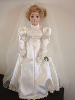 19 Porcelain Bride Doll ~ Catherine  Tender Heart Treasures, Ltd