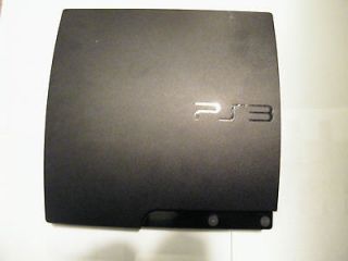   PlayStation 3 Slim 160 GB Charcoal Black Console (NTSC   CECH 3001A
