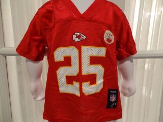 NWT NFL Jamaal Charles Kansas City Chiefs Toddler Mesh Jersey 2T 4T