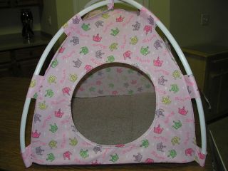 pink princess cat beds