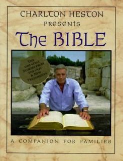 Charlton Heston Presents the Bible by Charlton Heston 1997, Hardcover 