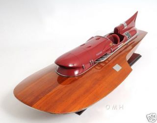 RC Ferrari Boat For Sale Wooden Hydroplane Model 34