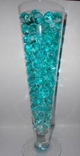 Centerpiece Water Gel Beads Decorations   Blue Jade   ( makes 3 