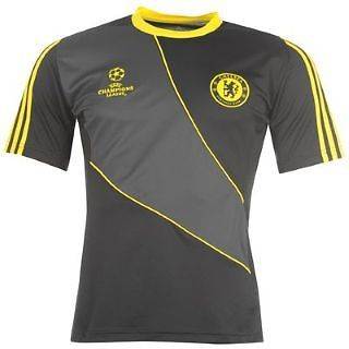 Mens Chelsea FC Champions League Training Top Jersey Shirt   Size S M 