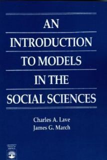   by James G. March and Charles A. Lave 1993, Paperback, Reprint