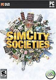   SOCIETIES   SimCity Society   US Version   Windows PC Game NEW in BOX