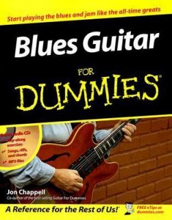 Blues Guitar for Dummies by Jon Chappell 2006, Paperback