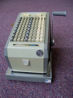 Hedman Reconditioned 2100 Check Writer & Protector