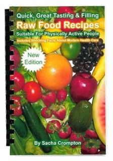 Vegan Raw Food Recipe Book Healthy Weight Loss Cookbook Vegetarian 