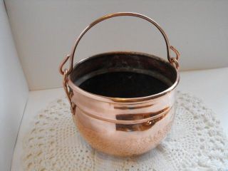 vintage copper planter in Metalware