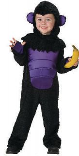   Gorilla Toddler Costume Zoo Safari 2T   4T Monkey Chimp Yard Ape NEW