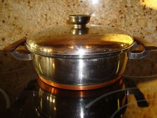 TOWNECRAFT CHEFS WARE WATERLESS STAINLESS MULTI CORE 5 PLY USA~ SAUCE 
