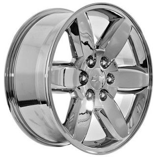 20 inch Chevy Tahoe Avalanche 2011 Suburban Silverado chrome wheels 