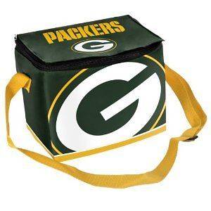 NFL Football Team Big Logo Zipper Lunch Bag   6 Pack Cooler   Pick 