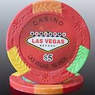 Vegas Brand Casino Style Poker Set 600 Pc 11 5g