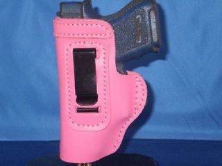 Glock 22 OWB Right Hand Pink Gun Holster