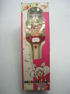 Anime Sailor Moon S Chibi Moon Pink Moon Stick Wand Rod Bandai USED