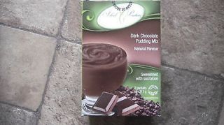 BOX IDEAL PROTEIN DARK CHOCOLATE PUDDING MIX 7 PACKETS 18G PROTEIN 