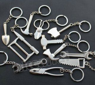 special 3d chrome tools model implement key chain keychains keyfobs