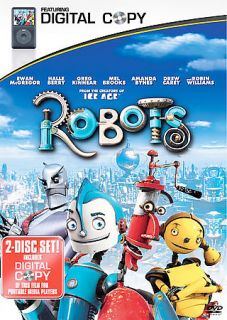Robots DVD, 2009, Checkpoint Includes Digital Copy Sensormatic 