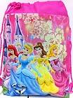 NEW 14 Disney Princess PINK Childrens Draw String Bag Backpack FREE 
