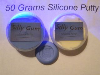   Silly Gum Silicone Putty Rubber Mould Making RTV Art Silver Clay Cakes